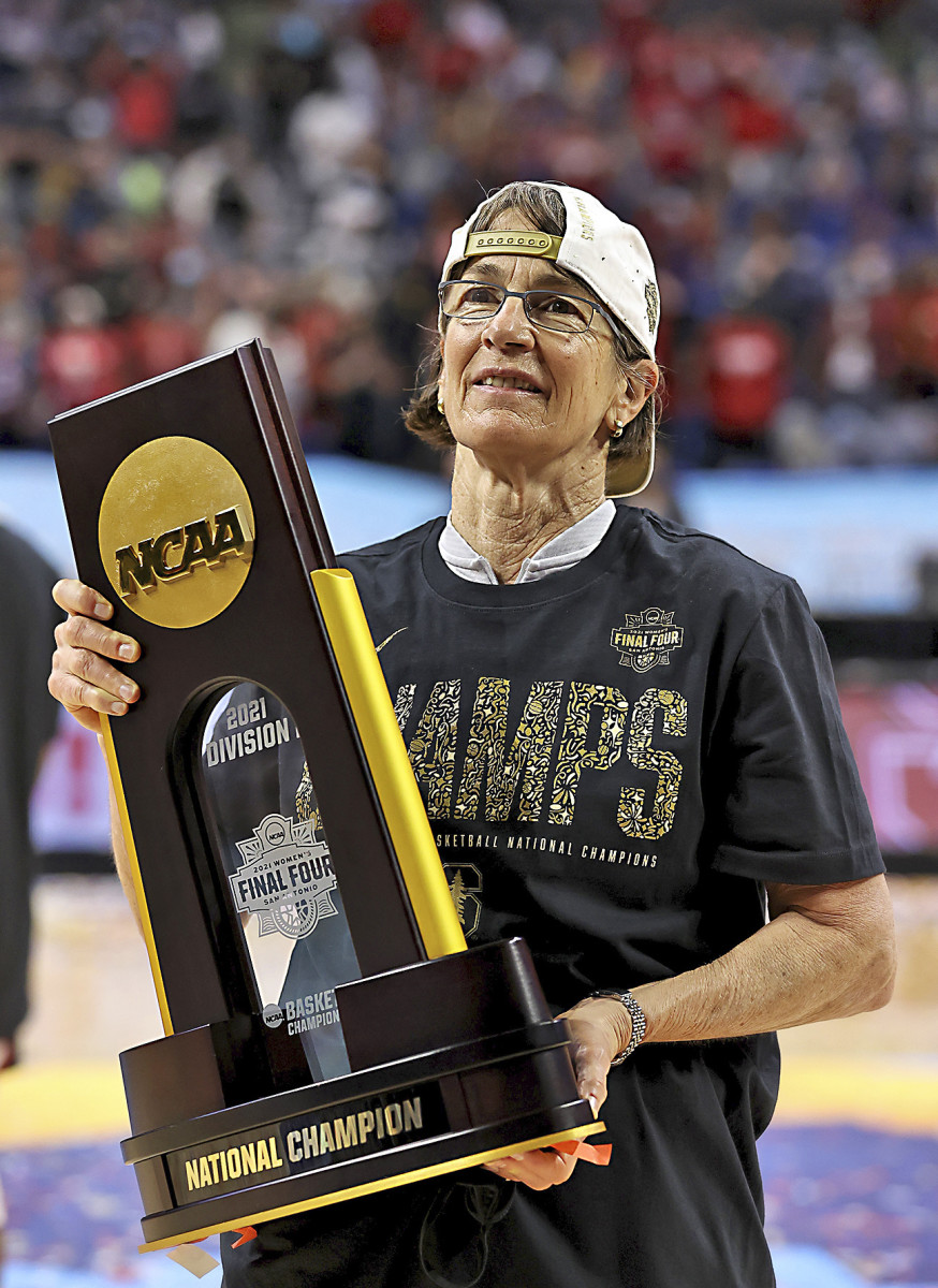 VanDerveer owns the most wins in women’s college basketball history and is paid upward of $2 million a year.